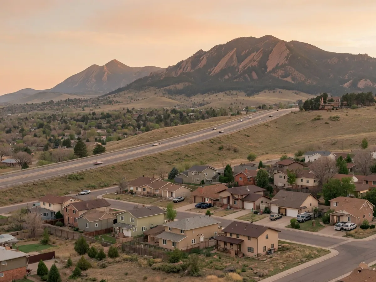 Boulder Corridor the Denver metro neighborhood near Boulder